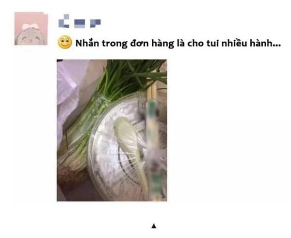 Ghi chú xin quán cho nhiều hành, đến khi nhận đồ thì từ nay xin cạch-1