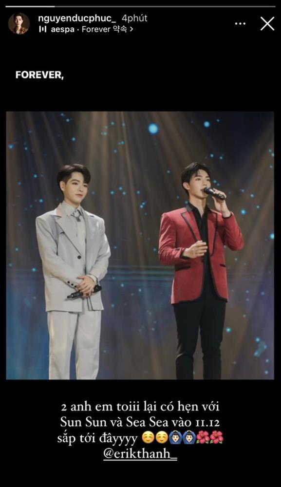 Giữa nghi vấn cạch mặt Erik, Đức Phúc có 1 hành động làm sáng tỏ?-1