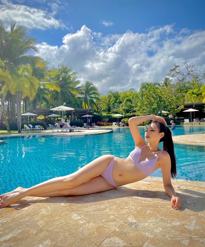 Miss World tổ chức lại Hoa hậu biển, Đỗ Thị Hà khoe hẳn 4 bộ ảnh bikini-2