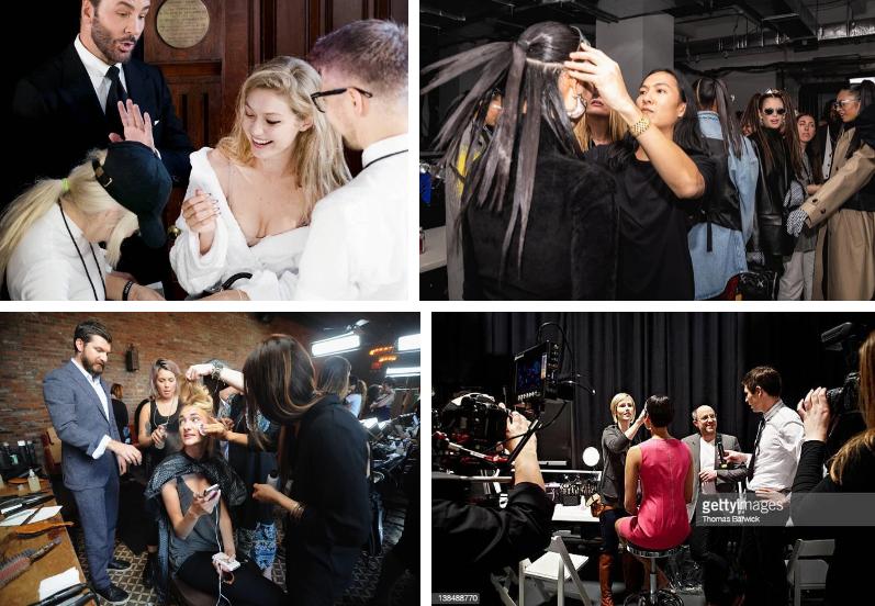 Sau sàn diễn là cảnh mẫu trần như nhộng thay đồ trước mặt người khác-1