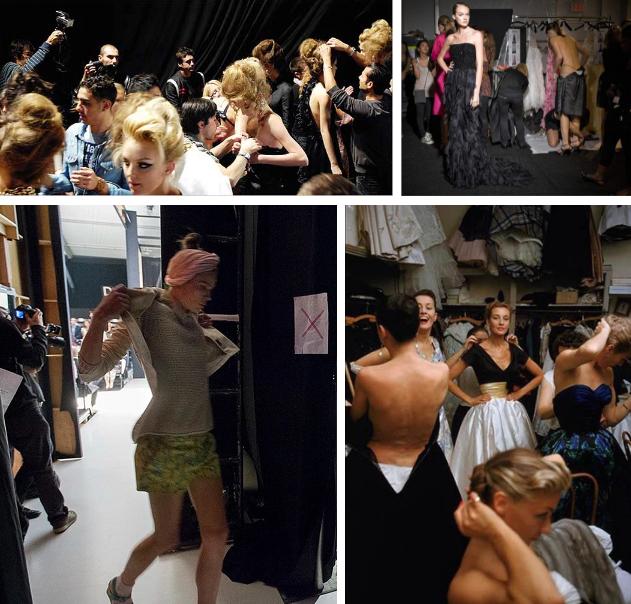 Sau sàn diễn là cảnh mẫu trần như nhộng thay đồ trước mặt người khác-2