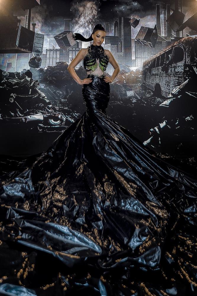 Kim Duyên mang đầm dạ hội làm từ rác đến Miss Universe-5