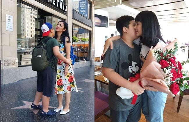 Con trai Việt Trinh trổ mã tuổi 12, cao lớn áp đảo mẹ-4