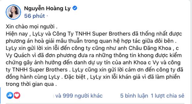 LyLy xin lỗi Châu Đăng Khoa năm xưa trót ồn ào, Orange coi như không biết-1