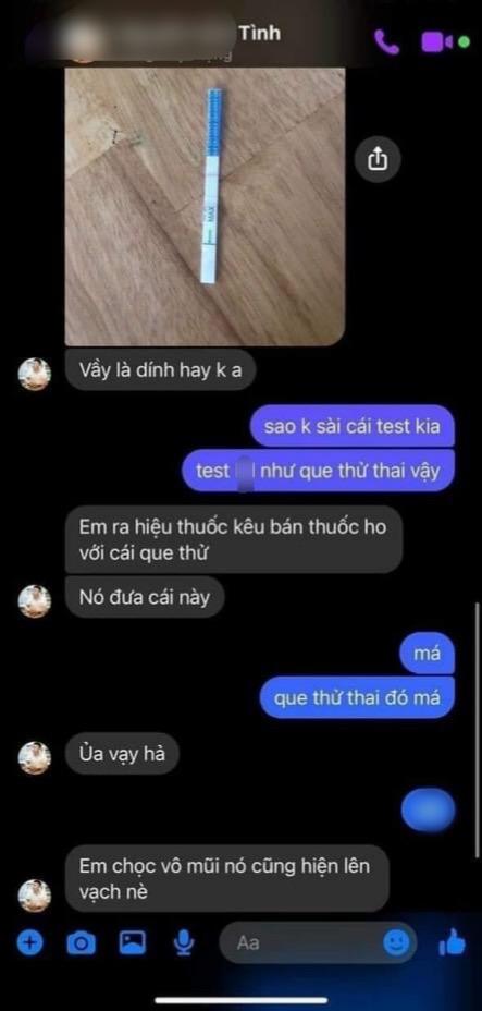 Thanh niên ngố chọc que thử thai vào mũi lấy dịch test Covid-19-2