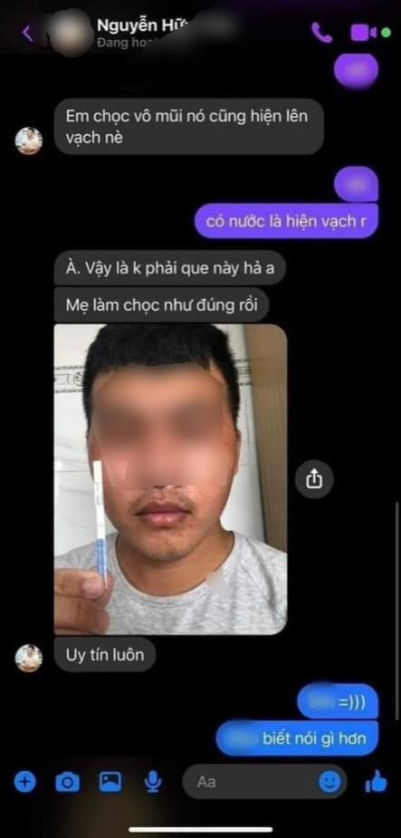 Thanh niên ngố chọc que thử thai vào mũi lấy dịch test Covid-19-3