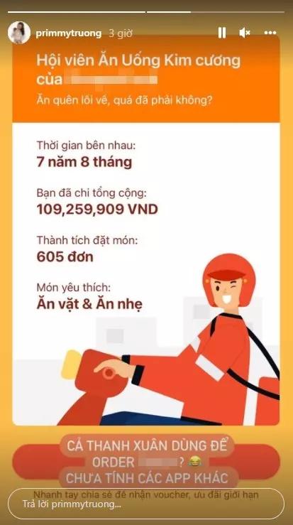 Nhìn số tiền phu nhân giám đốc Phan Thành đặt đồ ăn online mà hốt-1