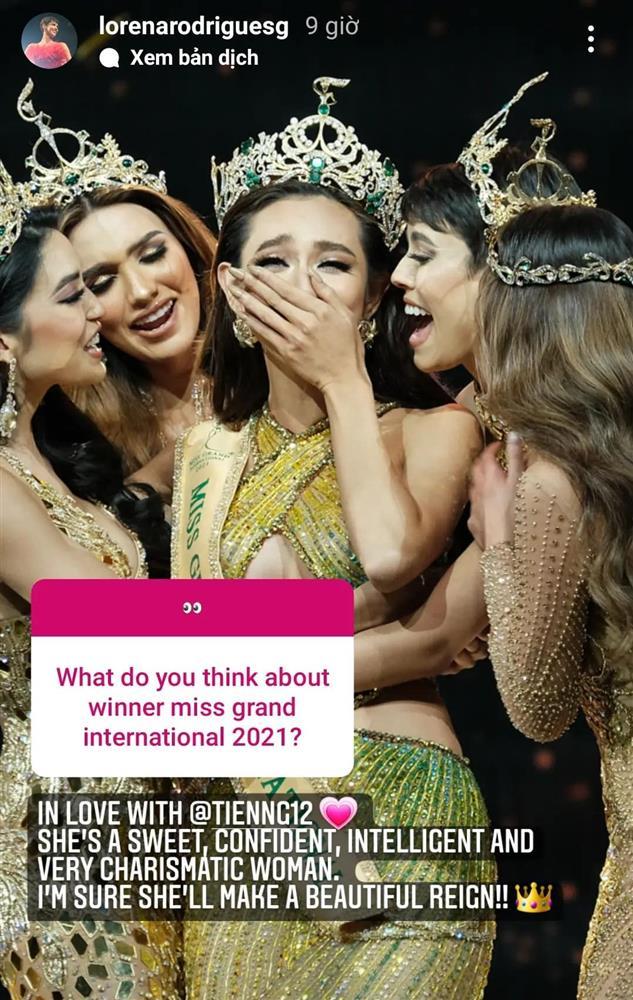 Đối thủ mạnh nhất nói về hoa hậu Thùy Tiên, thái độ ra sao?-1