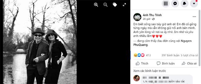 Vợ nhạc sĩ Phú Quang: Em cố gắng mà vẫn không giữ nổi anh-1