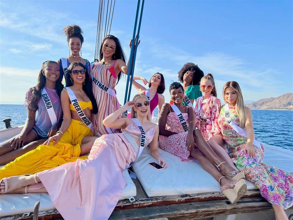 Kim Duyên nhảy 9 bậc bảng dự đoán sát bán kết Miss Universe-7