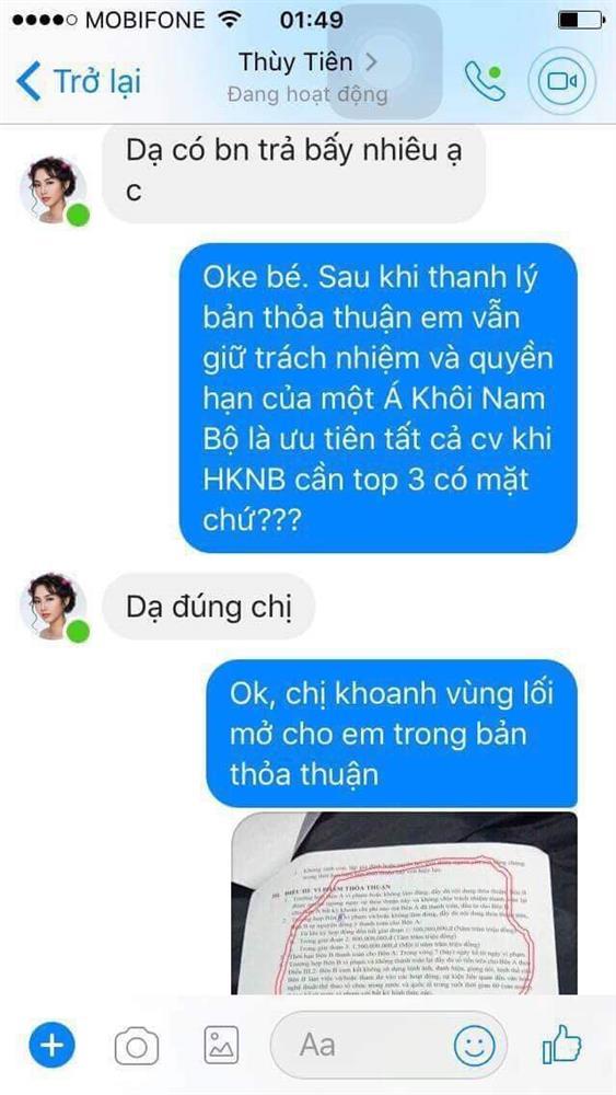 Chị Đặng Thu Thảo tung tin nhắn nợ nần với Thùy Tiên?-3