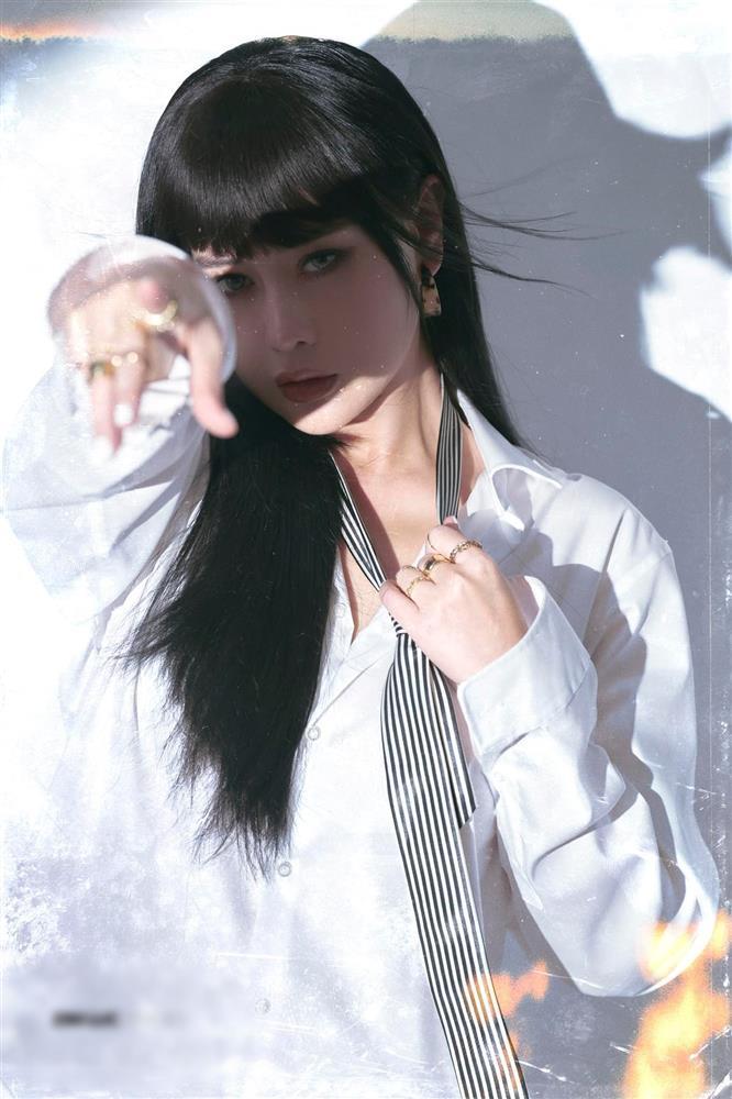 Phương Oanh ma mị như Phạm Băng Băng với mốt không quần-11