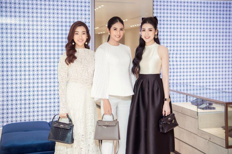 Đỗ Mỹ Linh hội ngộ chị em nhưng 3 chiếc túi Hermès chiếm sóng!-1