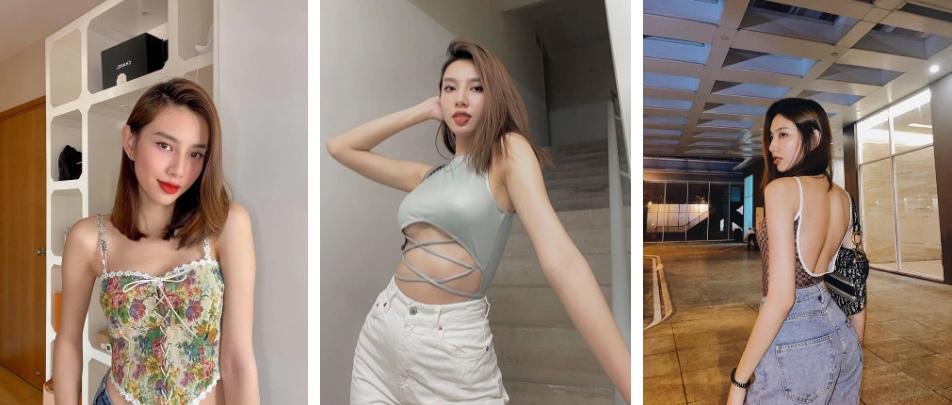 Các nàng Tiên Vbiz: Thuỳ Tiên với Thuỷ Tiên tên na ná nhưng style có hợp cạ?-1