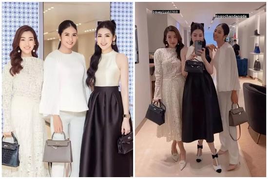 Đỗ Mỹ Linh hội ngộ chị em nhưng 3 chiếc túi Hermès chiếm sóng!