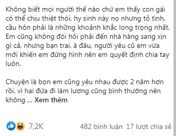 Thiếu nữ chạy đứt dép vì không nuốt nổi màn cầu hôn ở quán nước vỉa hè-1
