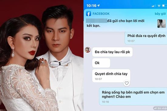 Chồng tung tin nhắn chia tay, hé lộ Lâm Khánh Chi đang là F0