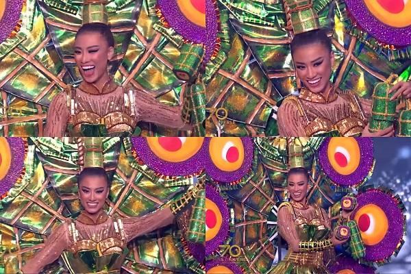 Đi cổ vũ Kim Duyên, Hoàng My lồng lộn hơn cả giám khảo-15