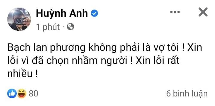 Dân mạng tung chứng cứ Huỳnh Anh đòi bỏ Bạch Lan Phương-1