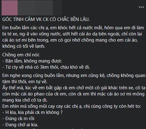 Bắt gặp chồng cùng người phụ nữ lạ, vợ chết lặng khi đọc inbox-1