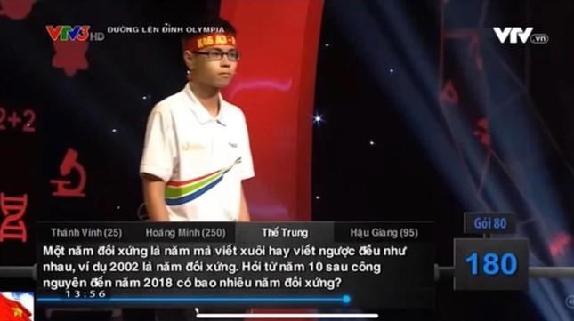 Câu hỏi Đường Lên Đỉnh Olympia khiến thí sinh như gà mắc tóc-3