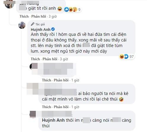 Huỳnh Anh nói không có chuyện bỏ vợ, dân mạng ùa vào: Dối trá-4
