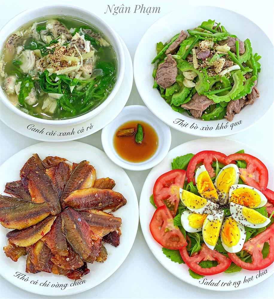 Vợ miền Tây chia sẻ loạt mâm cơm cho 2 người cực hao cơm-4