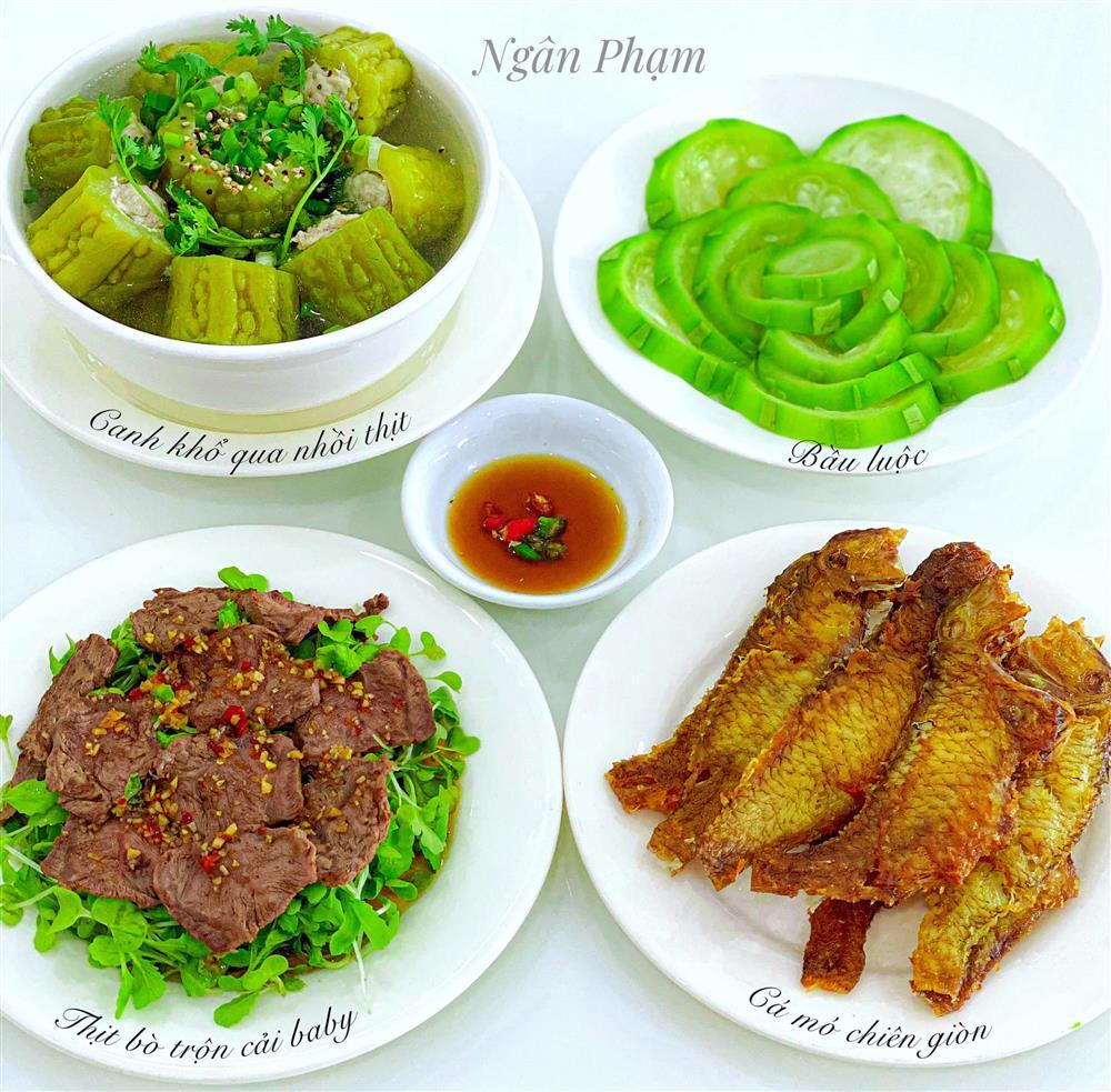 Vợ miền Tây chia sẻ loạt mâm cơm cho 2 người cực hao cơm-6