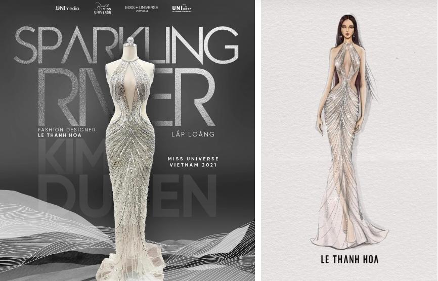 Khoảnh khắc tiếc nuối: Kim Duyên mặc đầm dạ hội bơ vơ trên sân khấu-3