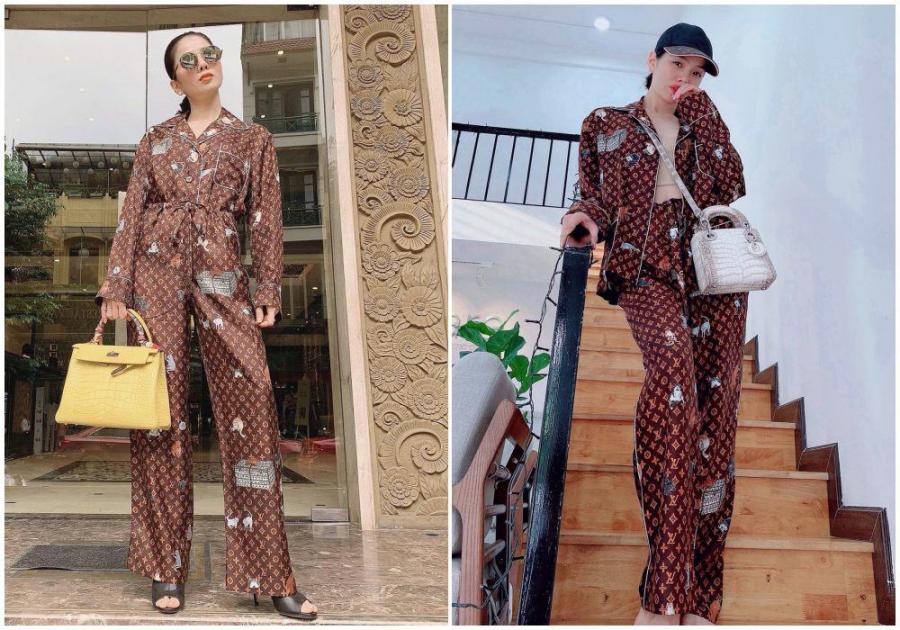 Lệ Quyên giàu sụ mà vẫn chăm mặc lại đồ cũ từ Âu sang Mỹ-9