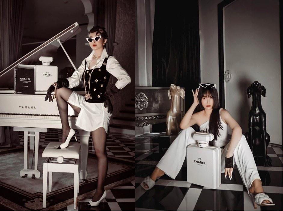 Vợ Minh Nhựa âm điểm thanh lịch vì dáng ngồi kém duyên-8