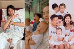 6 năm 'sòn sòn' 3 bé, Tăng Thanh Hà nhập hội mẹ đông con