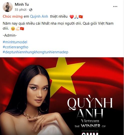 Trên trang cá nhân, Minh Tú cùng đồng nghiệp đều chúc mừng cho cô gái sinh năm 1999.