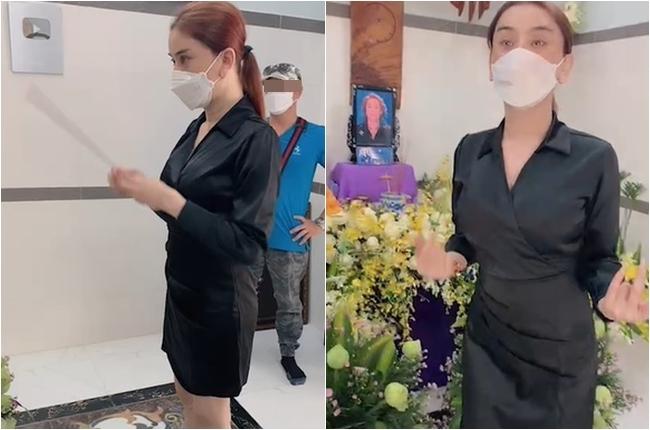 Lâm Khánh Chi vừa test âm tính Covid đã đi viếng đồng nghiệp-2