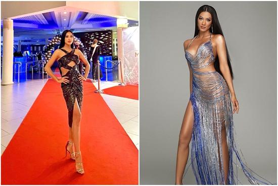Xả vai Miss Universe, Kim Duyên sexy tưng bừng 'chặt đẹp' hội chị em