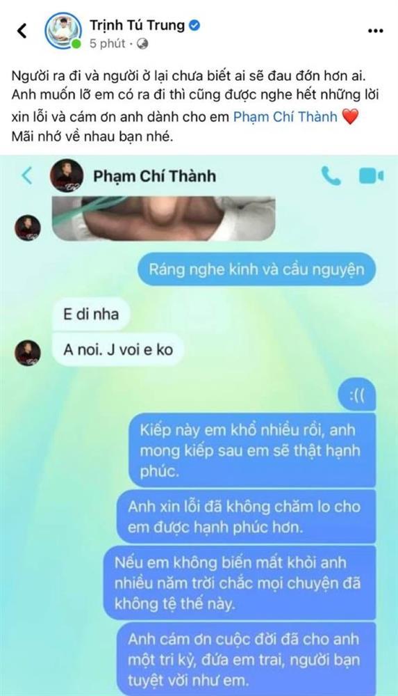 Người thân làm rõ thông tin Phạm Chí Thành từ bỏ điều trị, mong được chết?-1