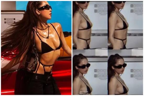 Ngọc Trinh 'cực chiến' với nội y bé tí không che hết vòng 1