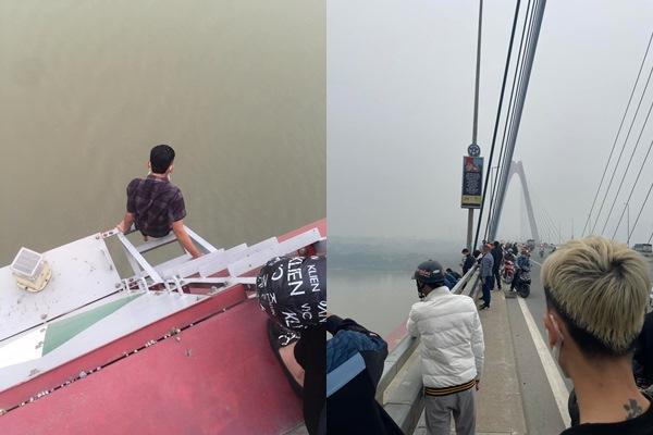 Clip: Kinh hãi thanh niên tự livestream nhảy cầu tự tử trong đêm-4