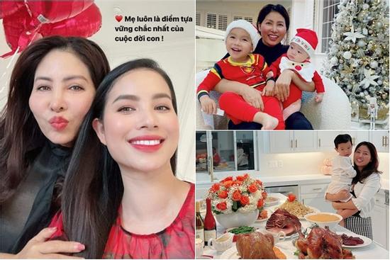 Mẹ Phạm Hương sống ra sao khi sang Mỹ với con gái?