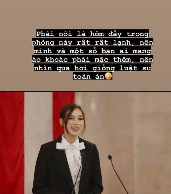 Đỗ Thị Hà đi thi Hoa hậu mà mặc đồ ngỡ luật sư?-4