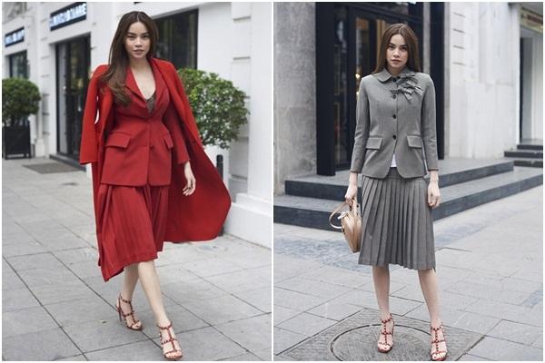 Đi tiệc cuối năm, học ngay Hương Giang - Hà Hồ mix chân váy đẹp xỉu!-1