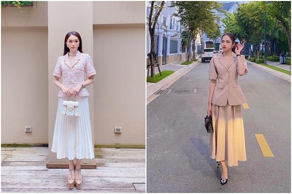 Đi tiệc cuối năm, học ngay Hương Giang - Hà Hồ mix chân váy đẹp xỉu!-3