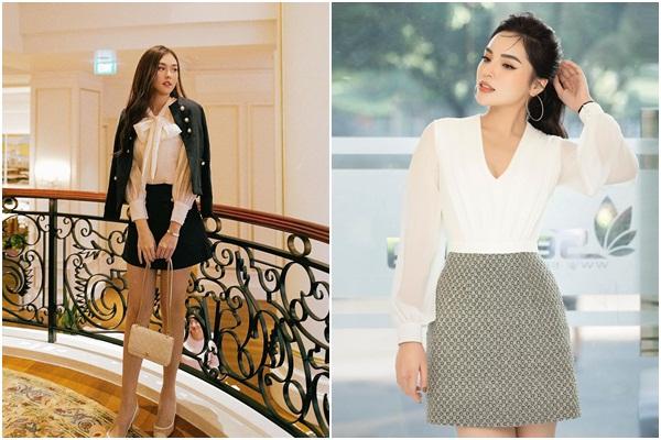 Đi tiệc cuối năm, học ngay Hương Giang - Hà Hồ mix chân váy đẹp xỉu!-8