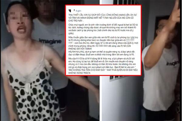 Nữ sinh F0 bị chủ trọ đuổi: Chủ nhà khẳng định không hành hung-5