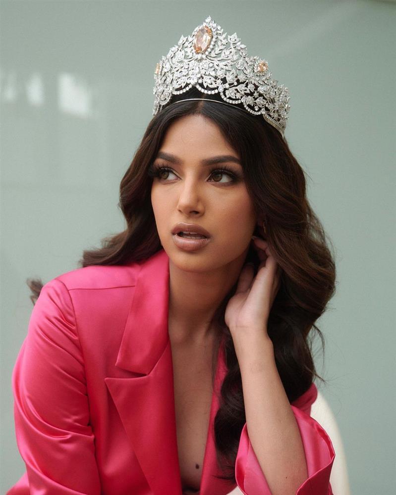 Giữa lùm xùm bị hắt hủi, Miss Universe 2021 bắt chước ngay Thùy Tiên-4