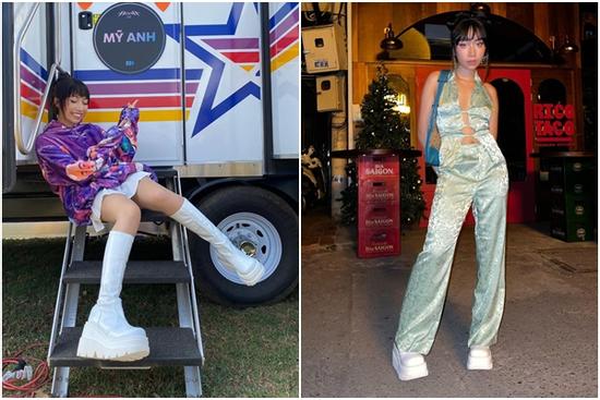 Con gái diva Mỹ Linh cực nghiện 1 item hack chiều cao từ m5 thành m7