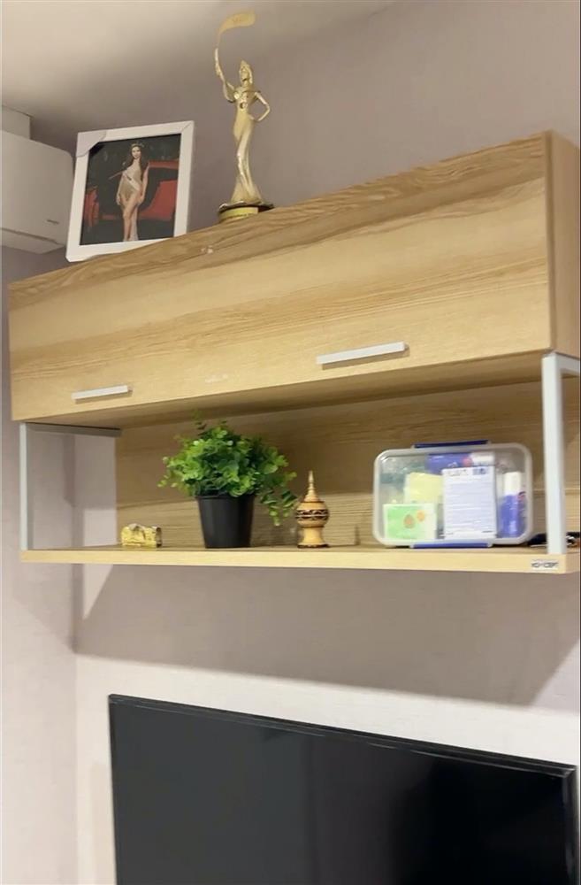 Cận cảnh căn hộ của Thùy Tiên ở Thái Lan, kệ dép tổ ong gây chú ý-2