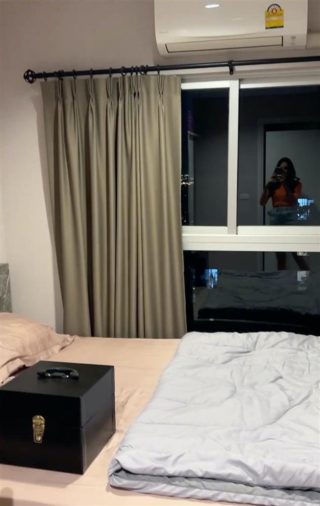 Cận cảnh căn hộ của Thùy Tiên ở Thái Lan, kệ dép tổ ong gây chú ý-4