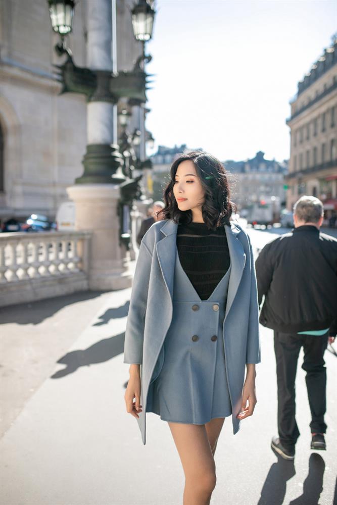Sao Việt chanh sả với áo khoác dạ ngắn: Phương Oanh top 1-10