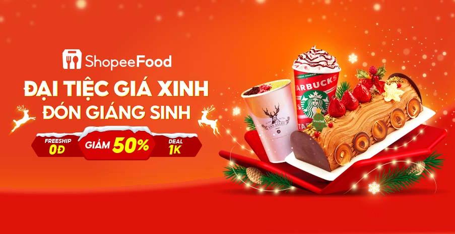 Loạt deal ‘xịn mịn’ mùa Giáng sinh trên ShopeeFood-1